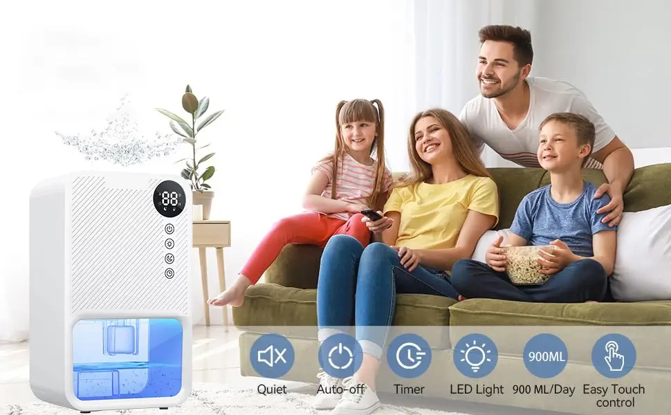 Air Dehumidifier With Many Features