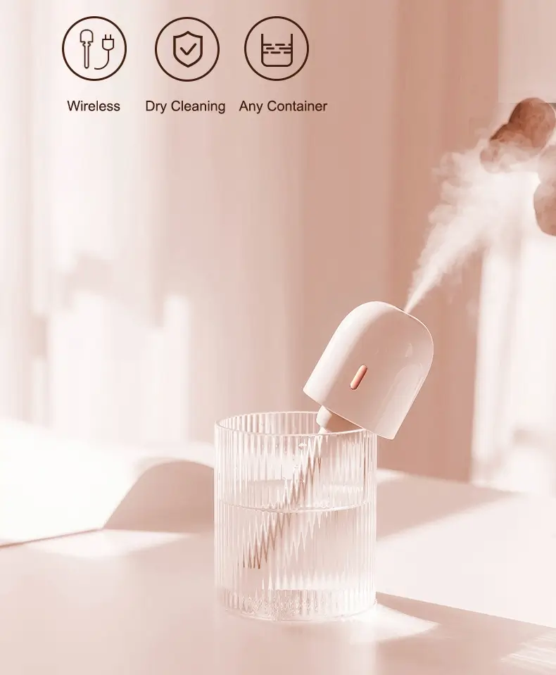 Air Humidifier No Water Tank Limitation