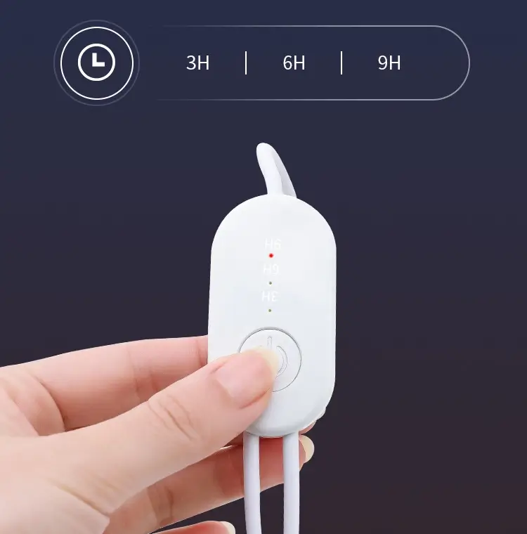 Constant Shoe Dryer with Three Timed Period by One Control Button