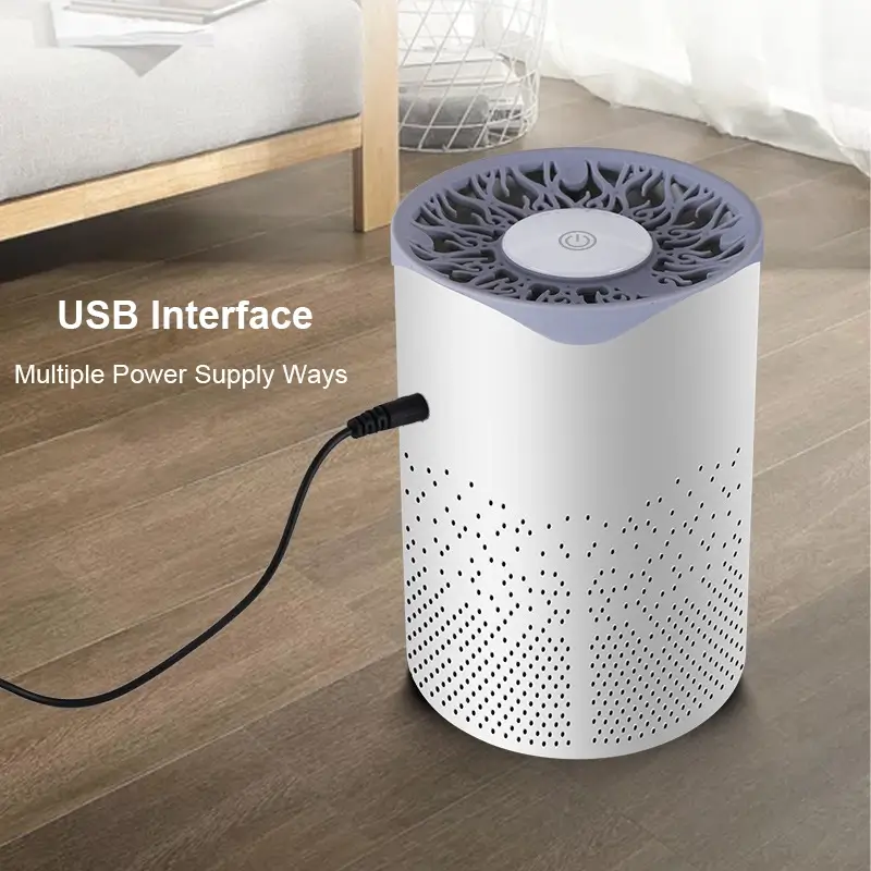 Desktop Formaldehyde Air Purifier Cleaner with USB Power Charge