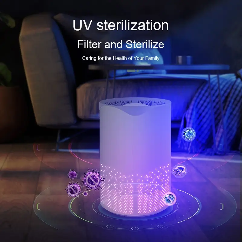 Desktop Formaldehyde Air Purifier With UV Sterilization