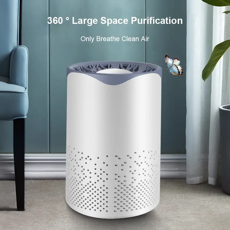 Desktop Formaldehyde Air Purifier with 360° Large Space Purification