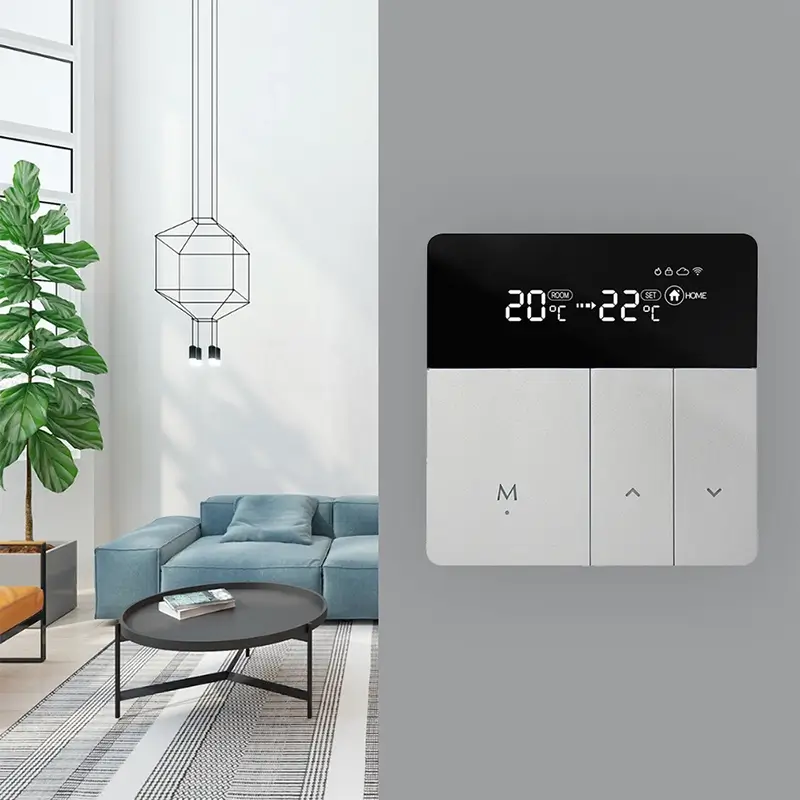 Front Surface of the WiFi Smart Thermostat