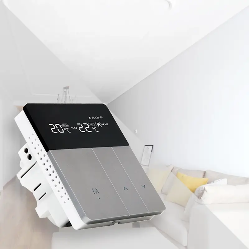 Left Side of the WiFi Smart Thermostat