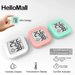 Mini Digital Indoor Thermo-hygrometer Thermometer LCD Hygrometer Temperature Room Gauge Sensor Humidity Meter