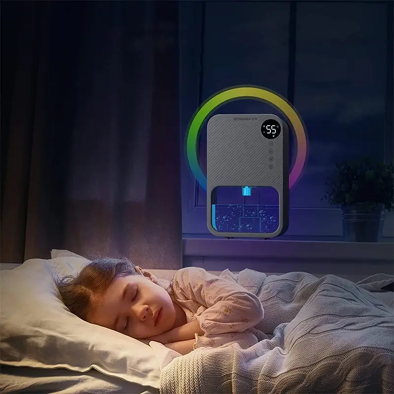 Portable Air Dehumidifier With Sleeping Mode