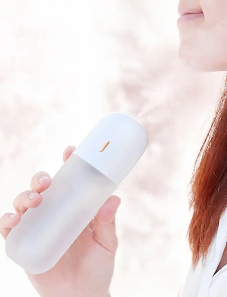 Portable Mini Creative USB Rechargeable Wireless Air Humidifier With Nano Level Delicate Atomization