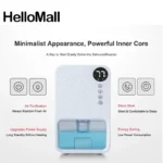 Portable Mute Air Moisture Dehumidifier With Minimalist Appearance and Powerful Inner Core